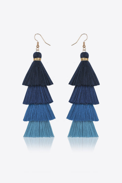 Layered Tassel Earrings