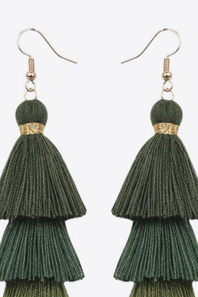 Layered Tassel Earrings